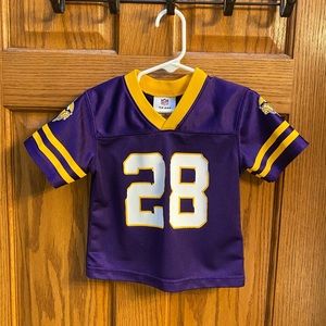 Toddler Boys NFL Minnesota Vikings Jersey 2T